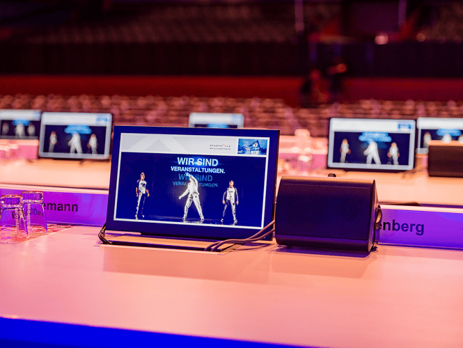 Conference and meeting rooms Displays for the office, conference and meeting rooms
