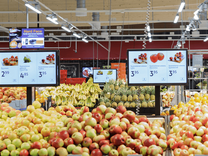 Digital signage Displays for retail, the public sector and business