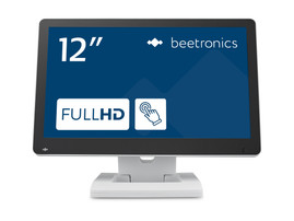 12 inch touchscreen (white)