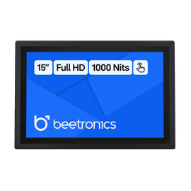 15 Inch Touchscreen Metal (High Brightness)