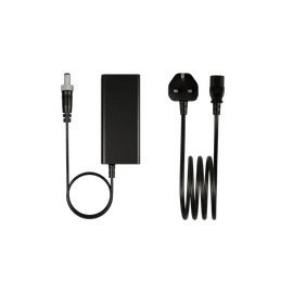 19V external power adapter with lock (for medical applications)