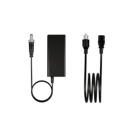 19V external power adapter with lock, US plug (for medical applications)