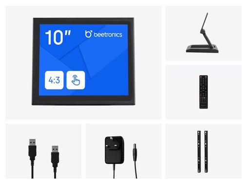 10 inch touchscreen metal (4:3)