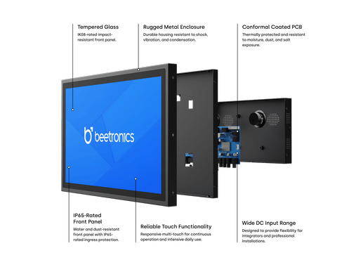 19 Inch Touchscreen Metal