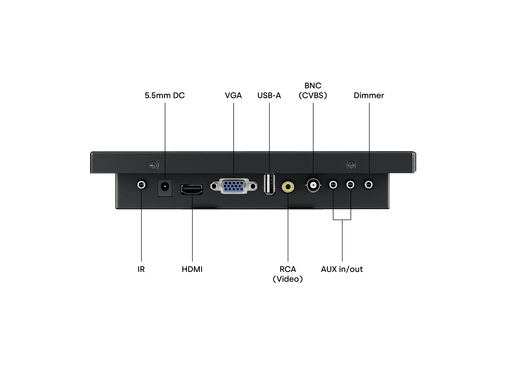 8 Inch Monitor Metal