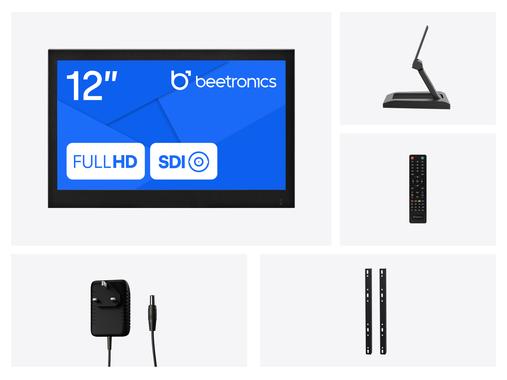 12 inch monitor metal SDI