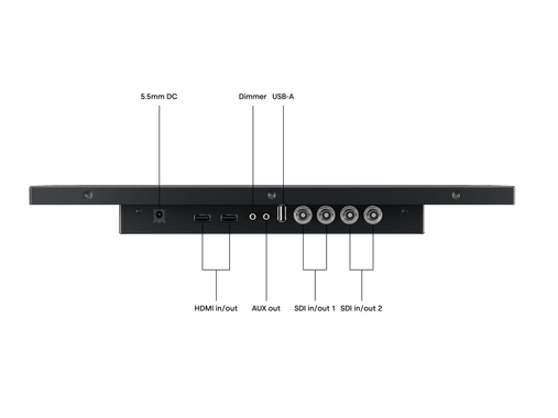 22 Inch Monitor Metal SDI
