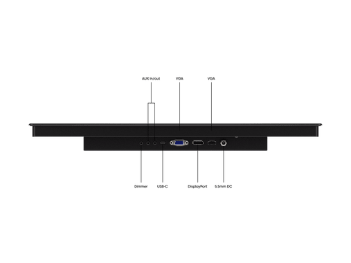 19 Inch Touchscreen Metal (High Brightness)