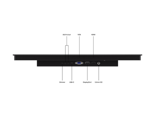 24 Inch Touchscreen Metal (High Brightness)