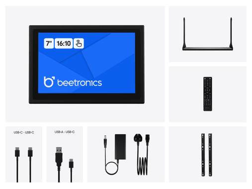 7 Inch Touchscreen Metal