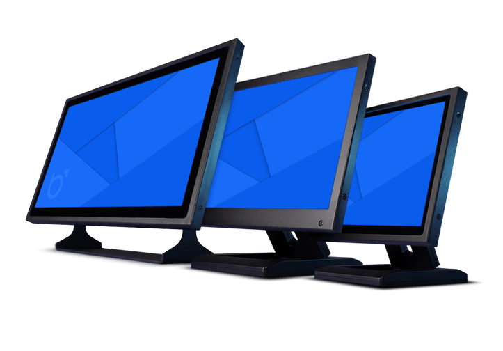 CCTV monitors