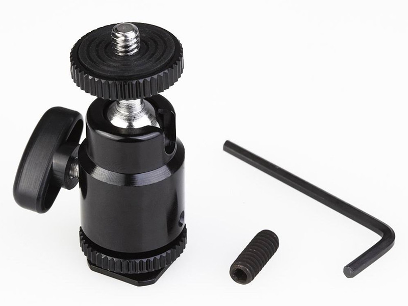 Camera hot shoe tripod